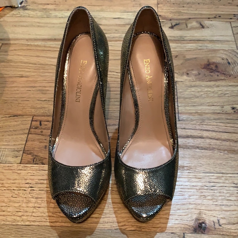 Enzo Angiolini Peep Toe Pumps